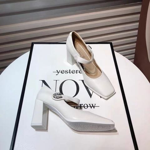  Giày hộp hồng Dear Shoes 2267-2 DK 