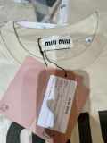  Áo phông kem MIUMIU 1750301 ( G2-T4) 