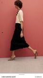  Chân váy Mango LINEN G12-T1T 0318527 SALE 