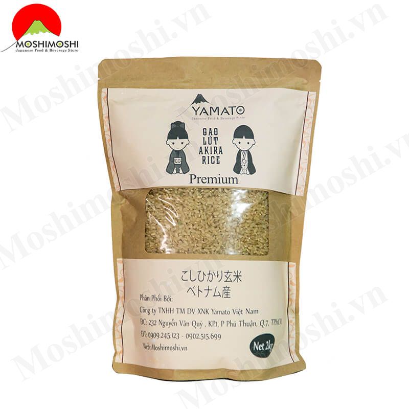 Gạo Lứt Nhật Bản Koshihikari 2kg