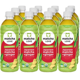 Matcha Love Organic -Vị Gừng k đường 470ml