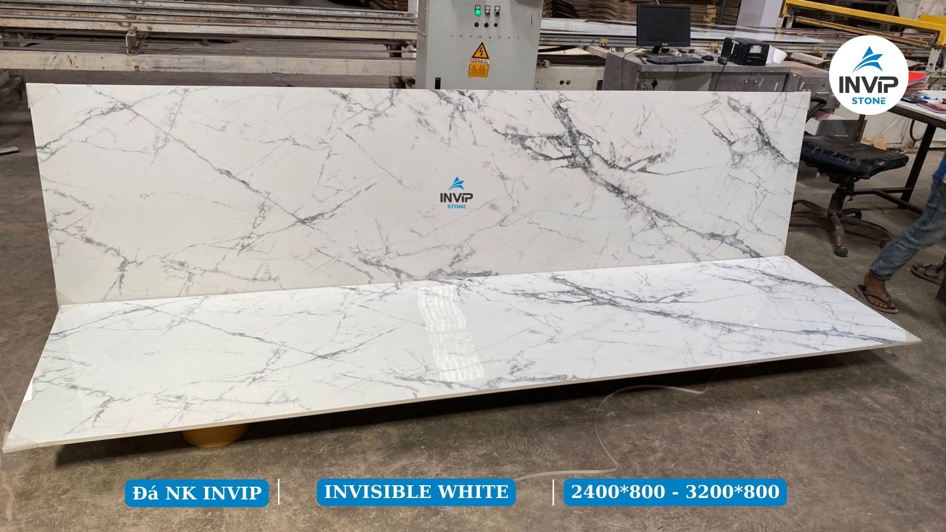 Đá nung kết INVISIBLE WHITE