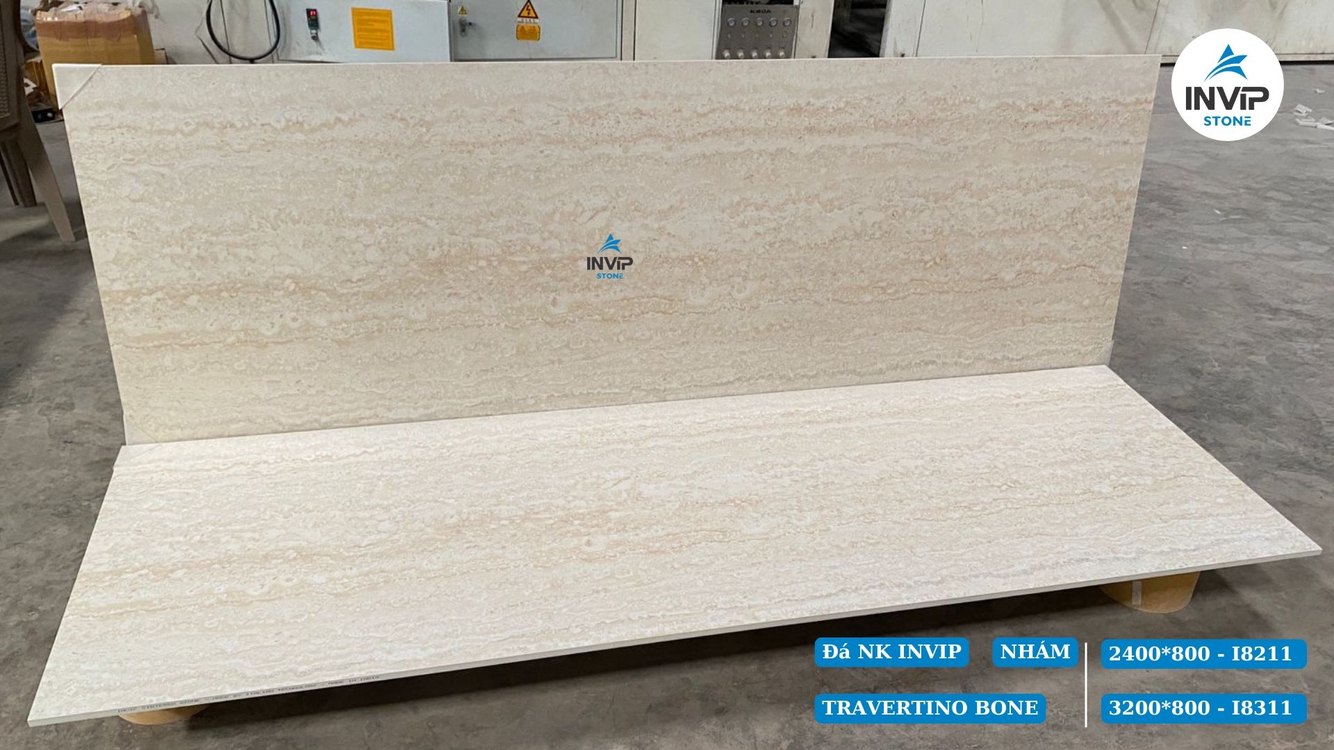 Đá nung kết TRAVERTINO BONE(Nhám)