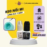  Keo Nối Mi Khô nhanh J-Pro đen - 0.5s Không Kén Thời Tiết 