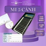  Mi Fan Sẵn, mi 5D - 0.07T - cong C/D - mi 5 Lá tự nhiên - mi fan thủ công, chân fan nhỏ, dễ bắt keo - KAIYI EYELASH 