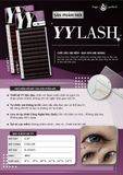  Mi nối siêu mềm , mi volume YY , 0.05T - 0.07T, cong C/D - dễ bắt keo - KAIYI EYELASH 