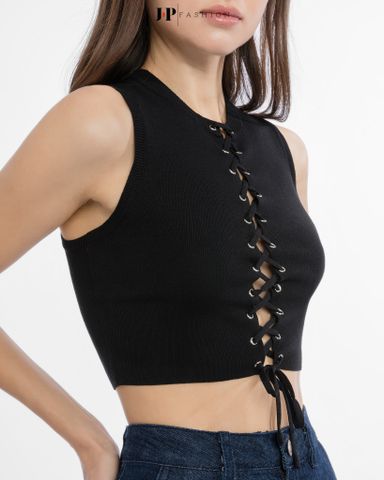 Áo len croptop