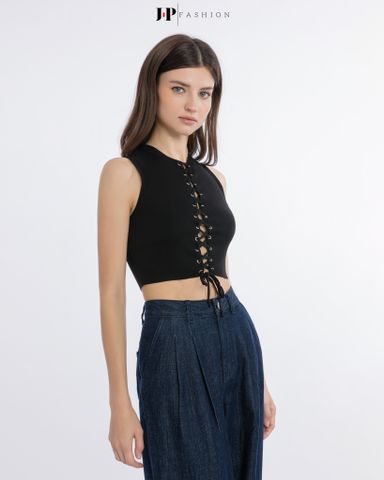 Áo len croptop