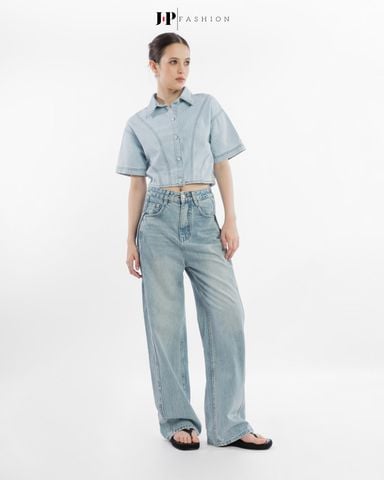 Sơ Mi Croptop Jean 10610079