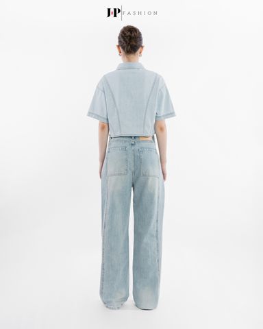 Sơ Mi Croptop Jean 10610079