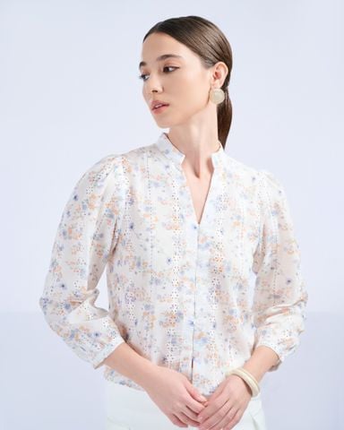 Sơ Mi Kiểu Kate Thêu 10611412
