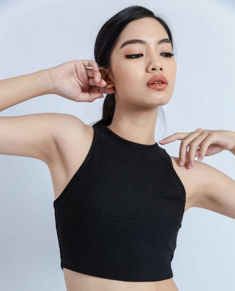 Áo thun ba lỗ J-P Fashion 10107359 Thun nhún thời trang