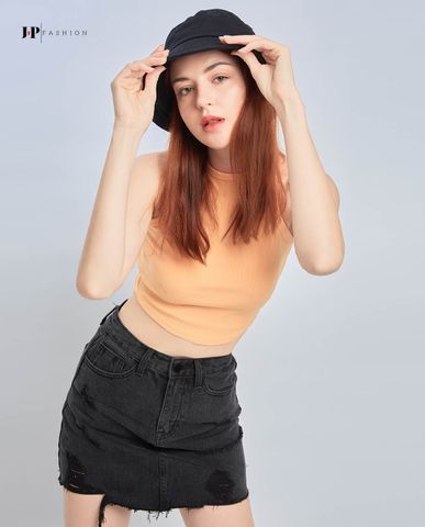 Áo thun cổ yếm 10107516