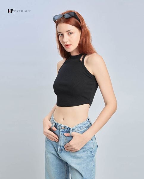 Áo thun cổ yếm 10107516