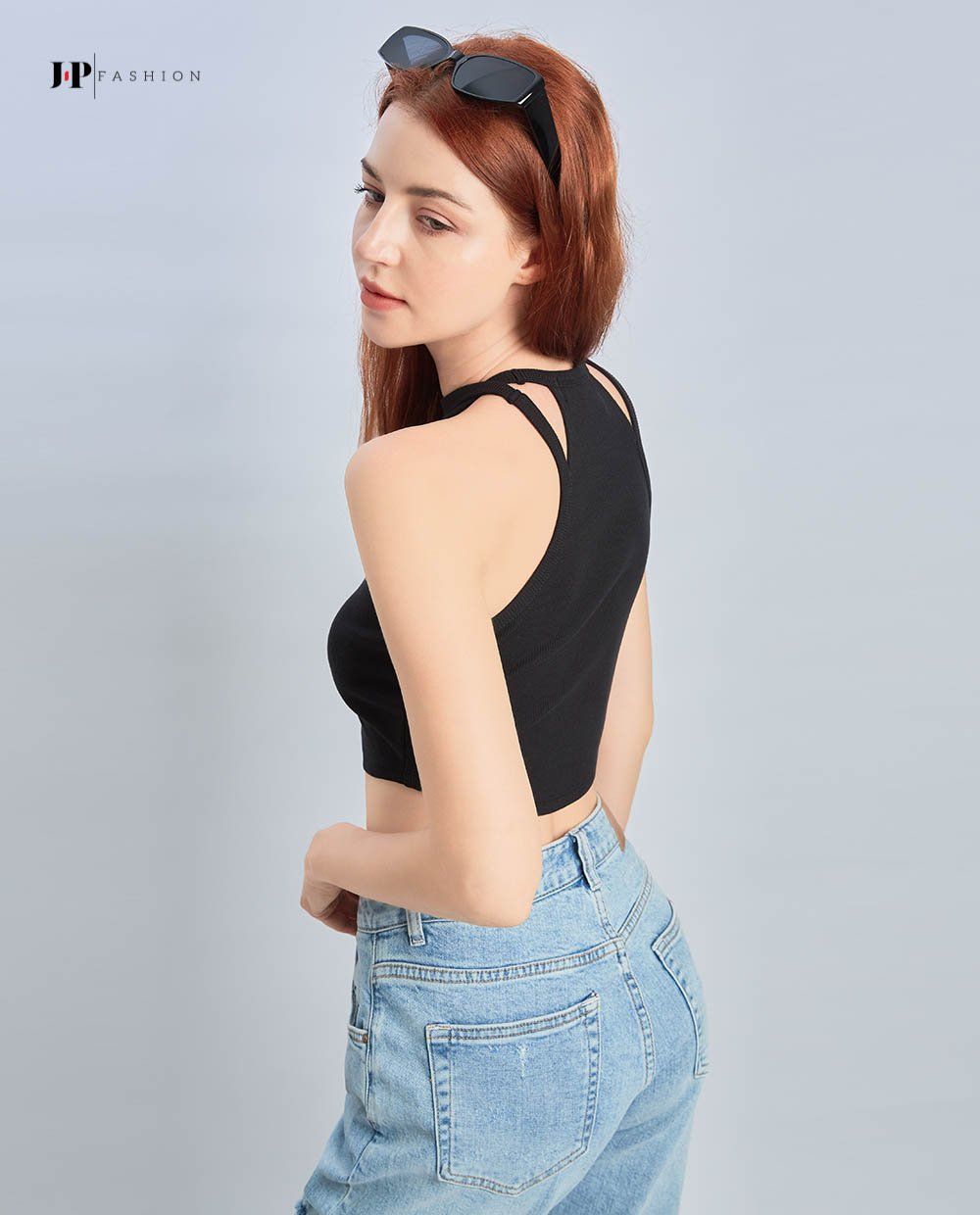 Áo thun cổ yếm 10107516