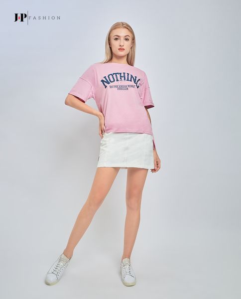 Áo thun chữ ngắn tay