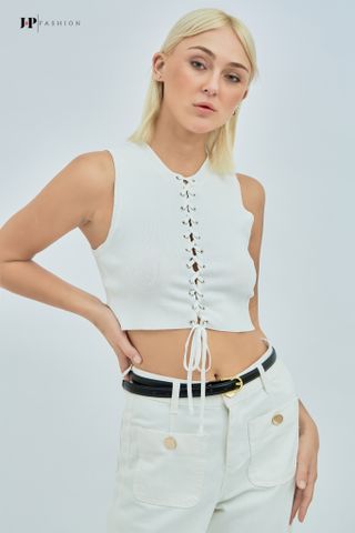 Áo len croptop