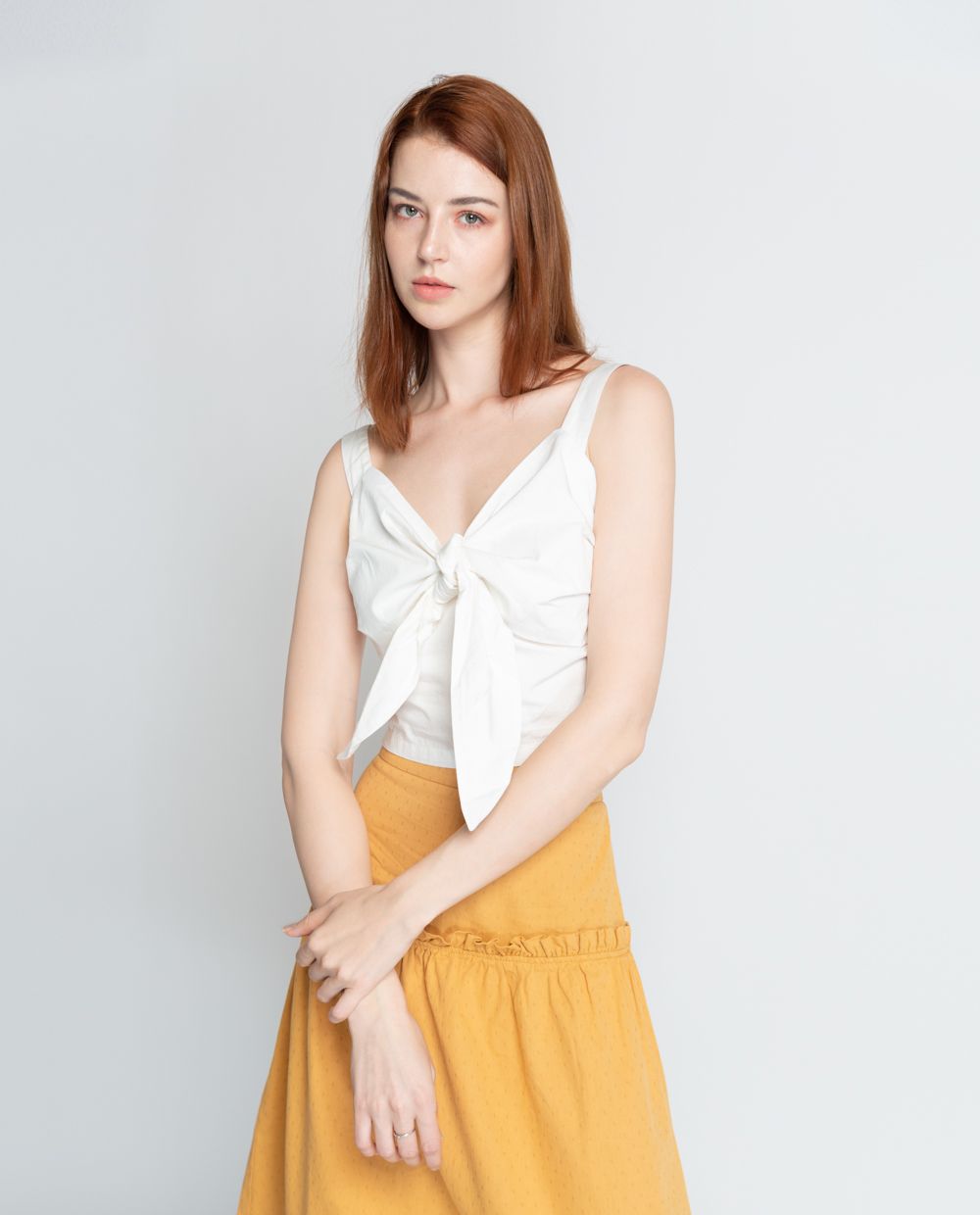 Áo kiểu thắt nơ