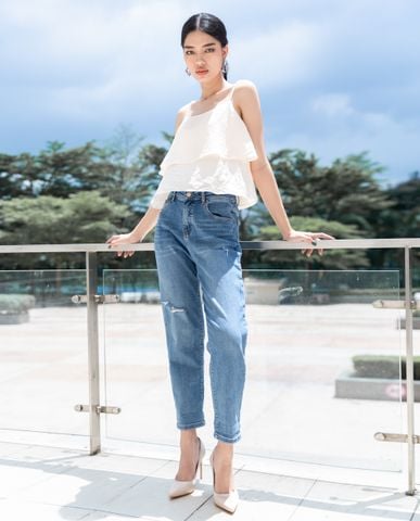 Áo sơ mi dây kiểu 10507282