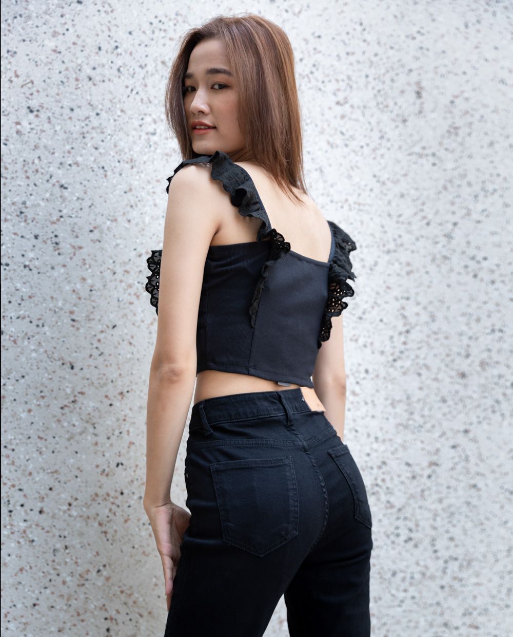 Áo thun dây kiểu 10507297