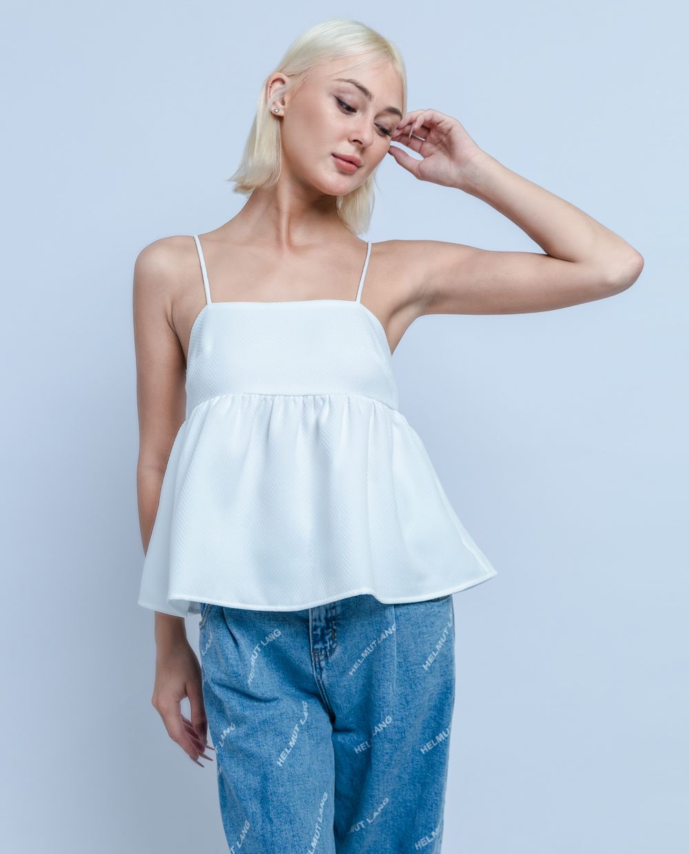 Áo sơ mi dây kiểu 10507332