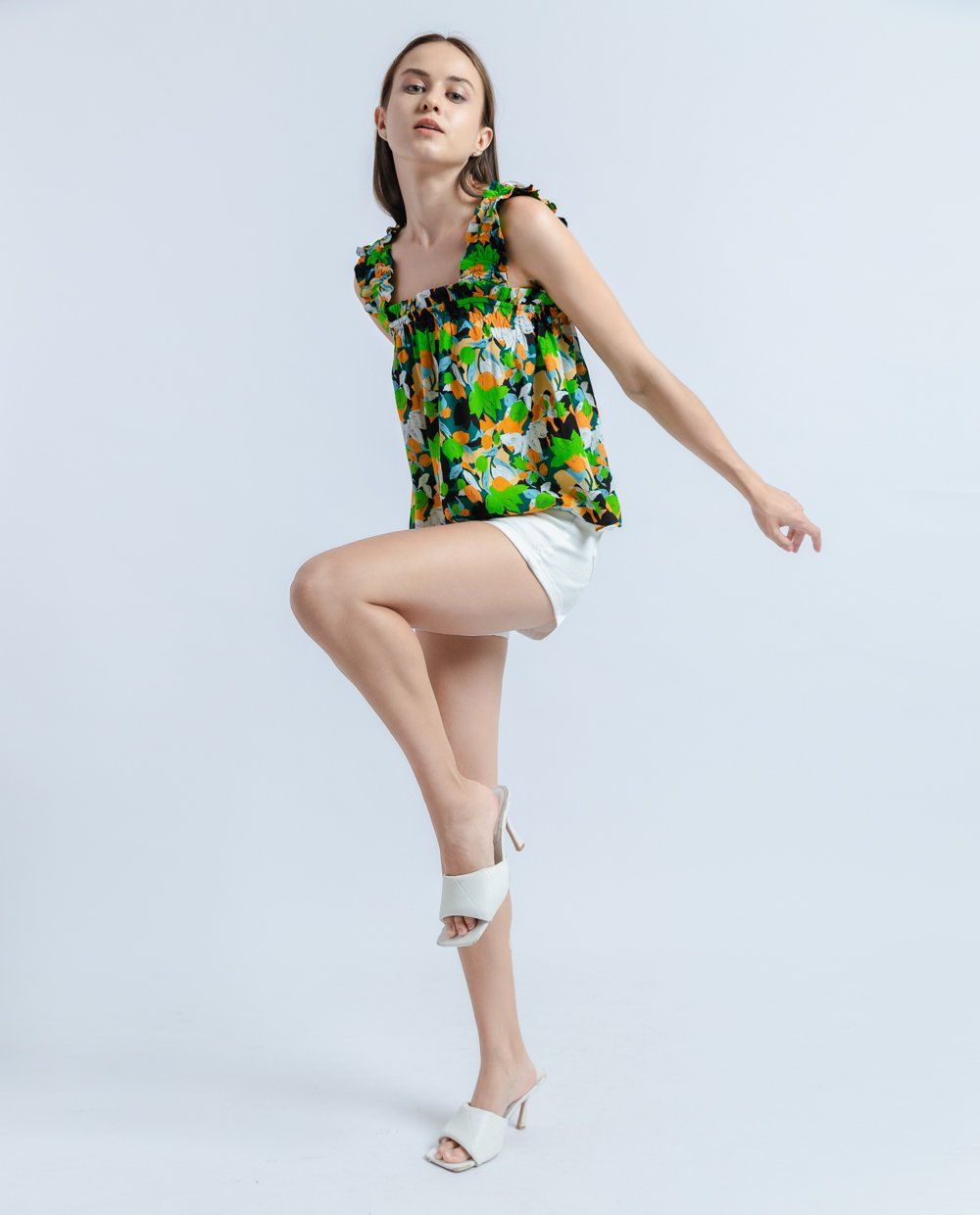 Áo sơ mi dây kiểu 10507397