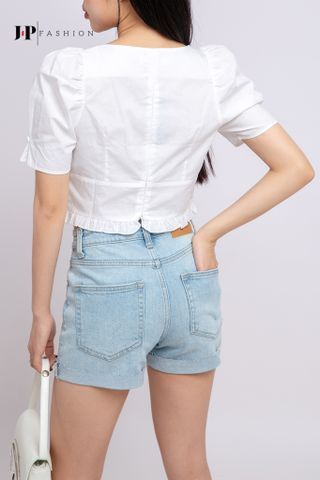 Áo sơ mi kiểu croptop 10607586