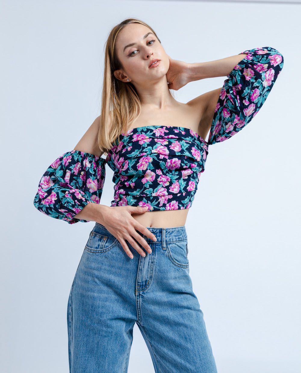 Áo sơ mi bẹt vai