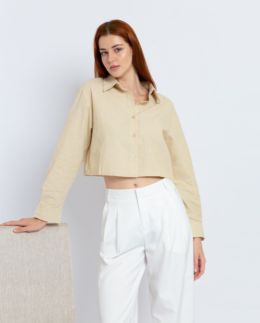 Áo sơ mi croptop 10607281