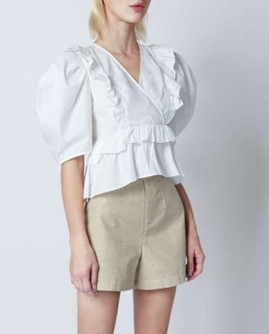 Áo sơ mi kiểu ngắn tay