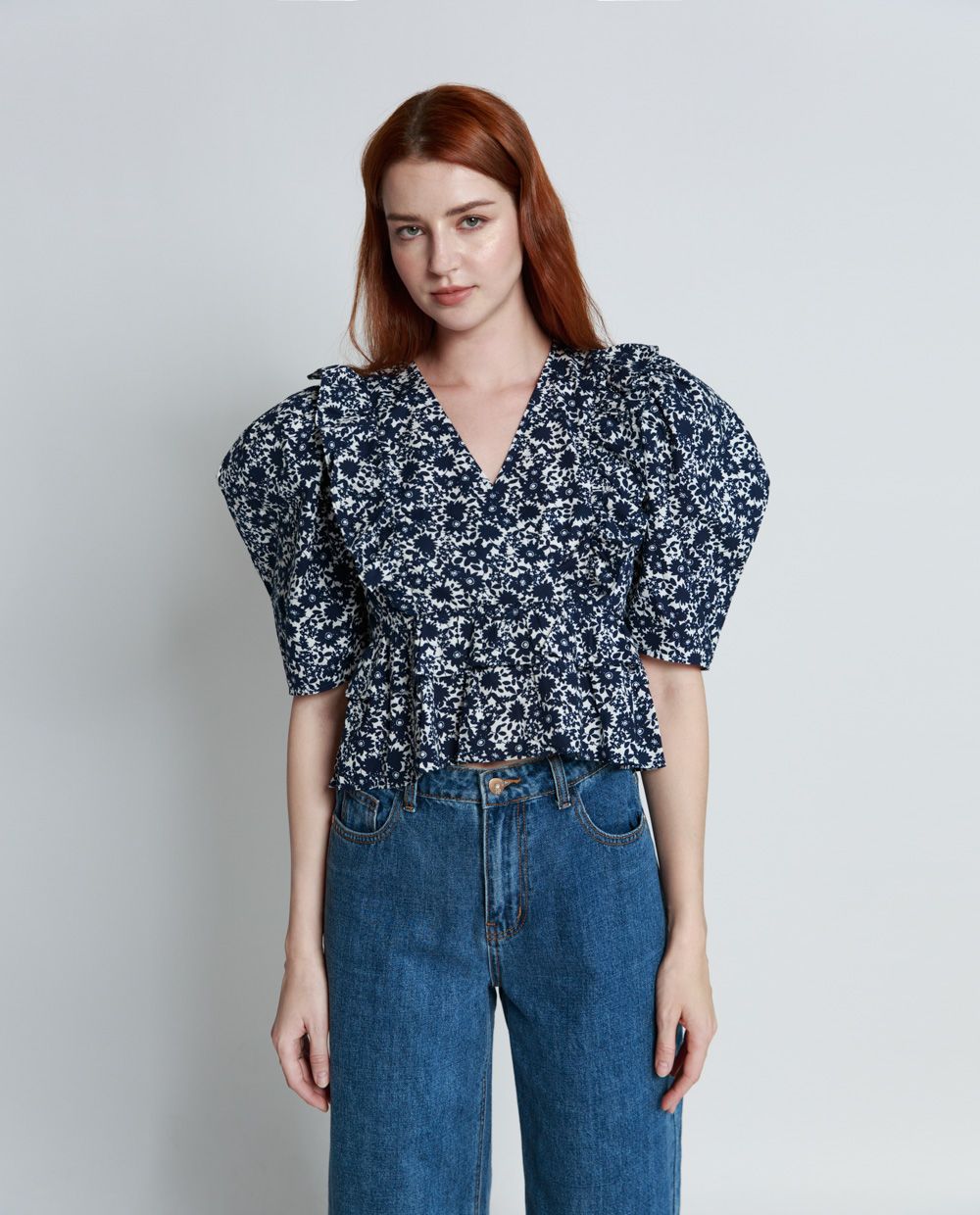 Áo sơ mi kiểu ngắn tay