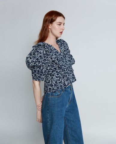 Áo sơ mi kiểu ngắn tay