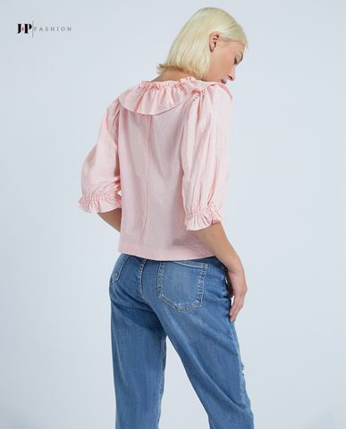 Áo sơ mi tay phồng