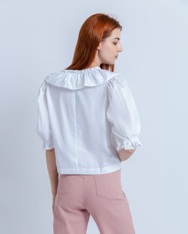 Áo sơ mi tay phồng