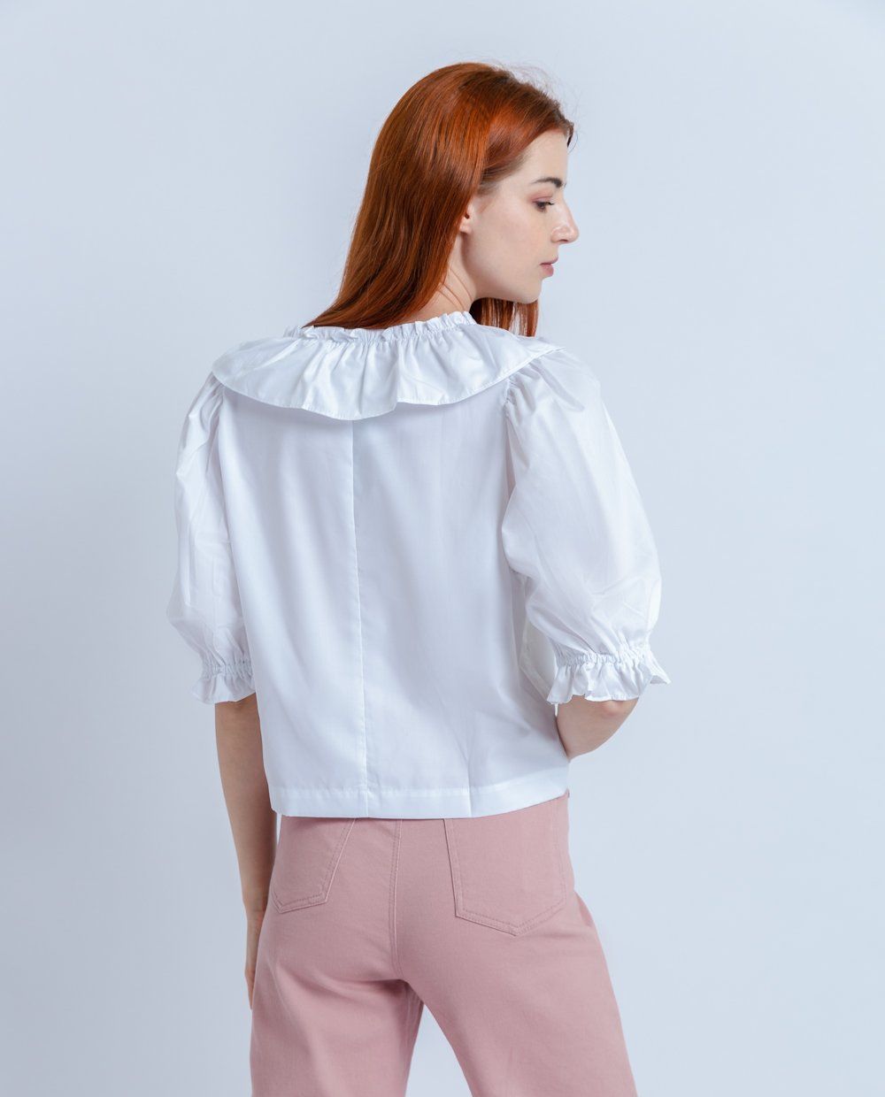 Áo sơ mi tay phồng