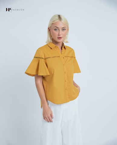 Áo sơ mi kiểu ngắn tay