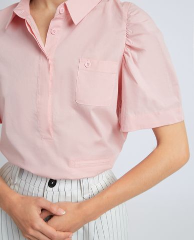 Áo sơ mi kiểu ngắn tay