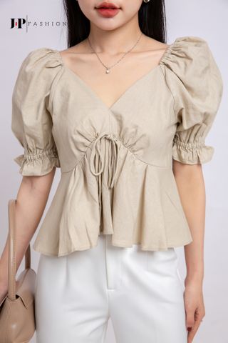 Áo sơ mi tay phồng