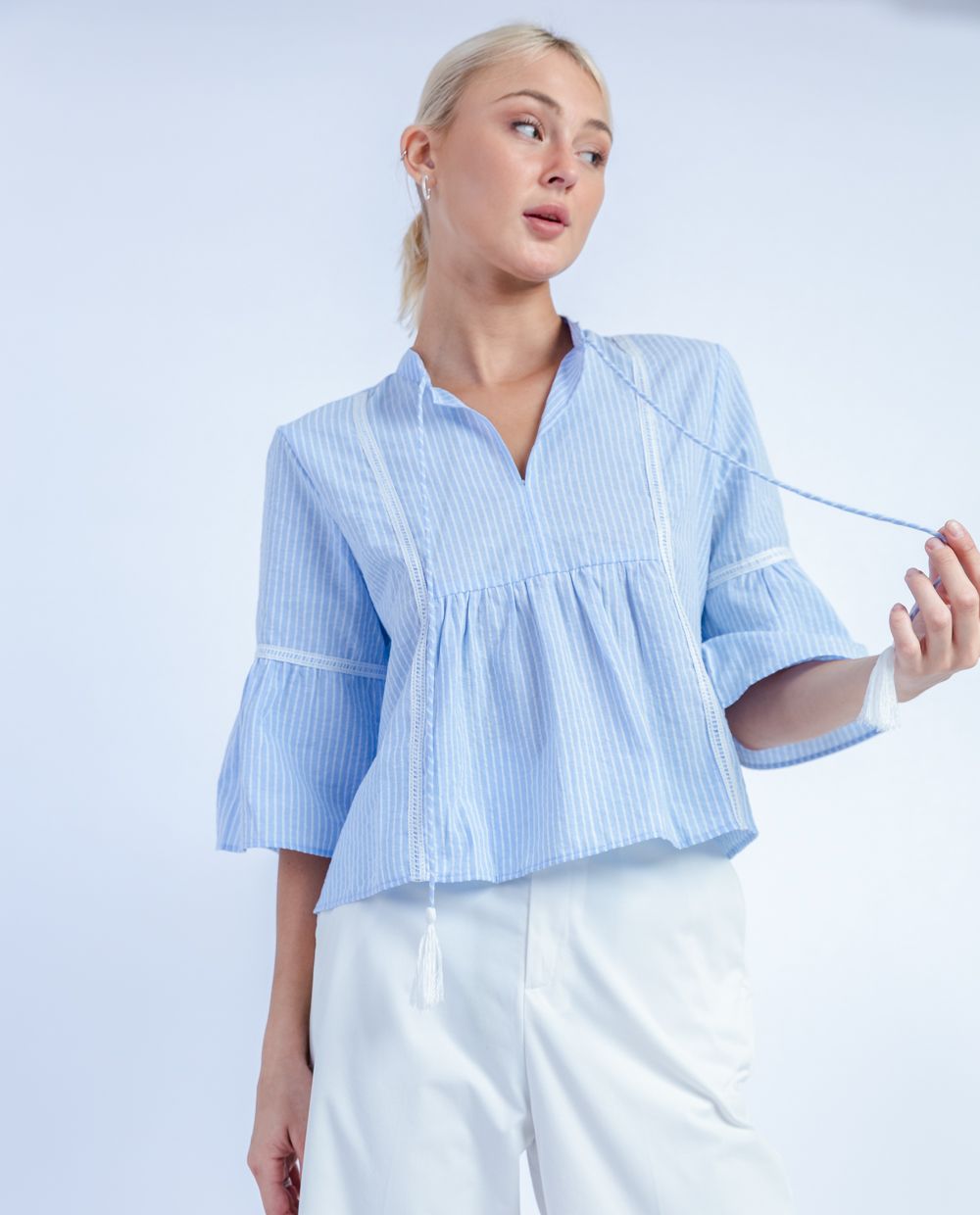 Áo sơ mi baby doll