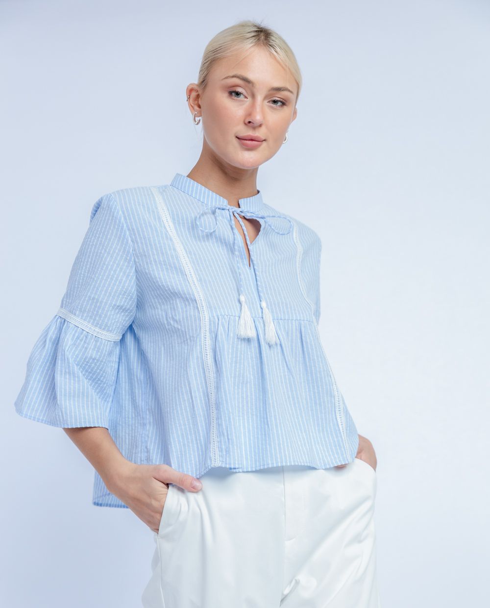 Áo sơ mi baby doll