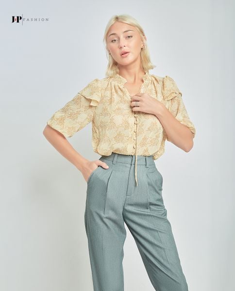 color_ Hoa văn vàng