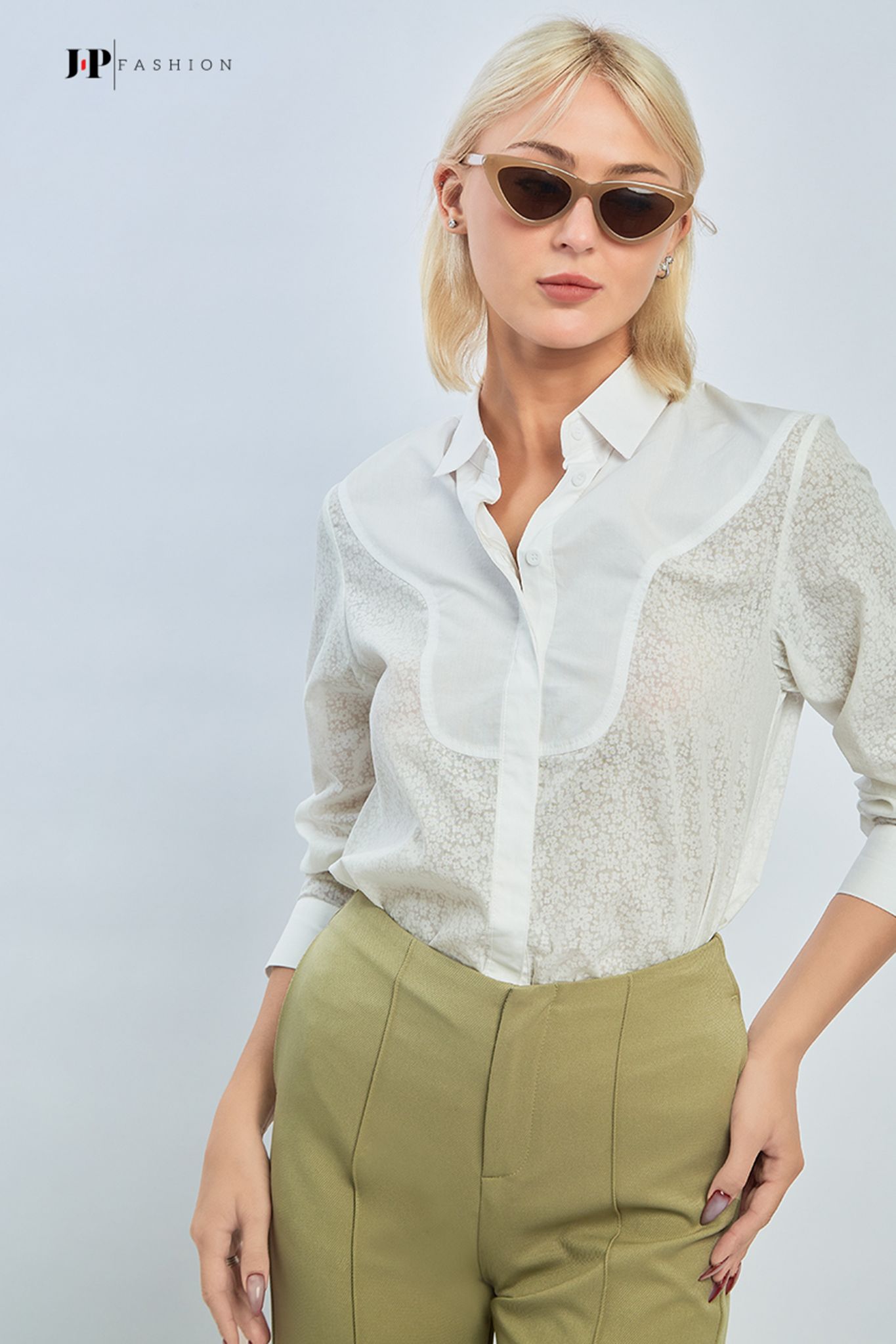 Sơ mi kiểu dài tay