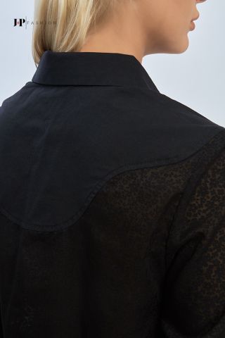 Sơ mi kiểu dài tay