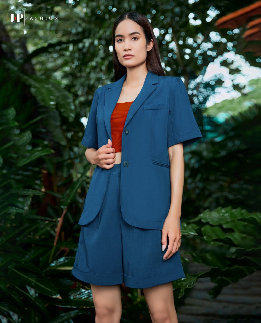 Áo khoác vest ngắn tay