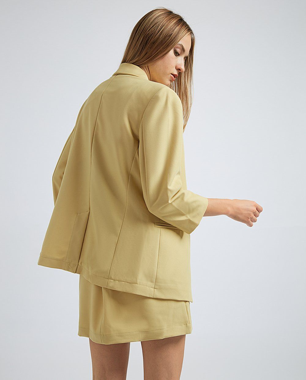 Áo khoác vest tay lở