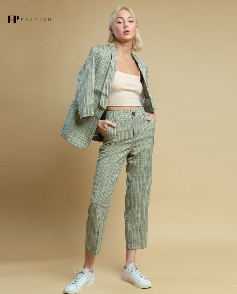 Áo khoác vest tay lở