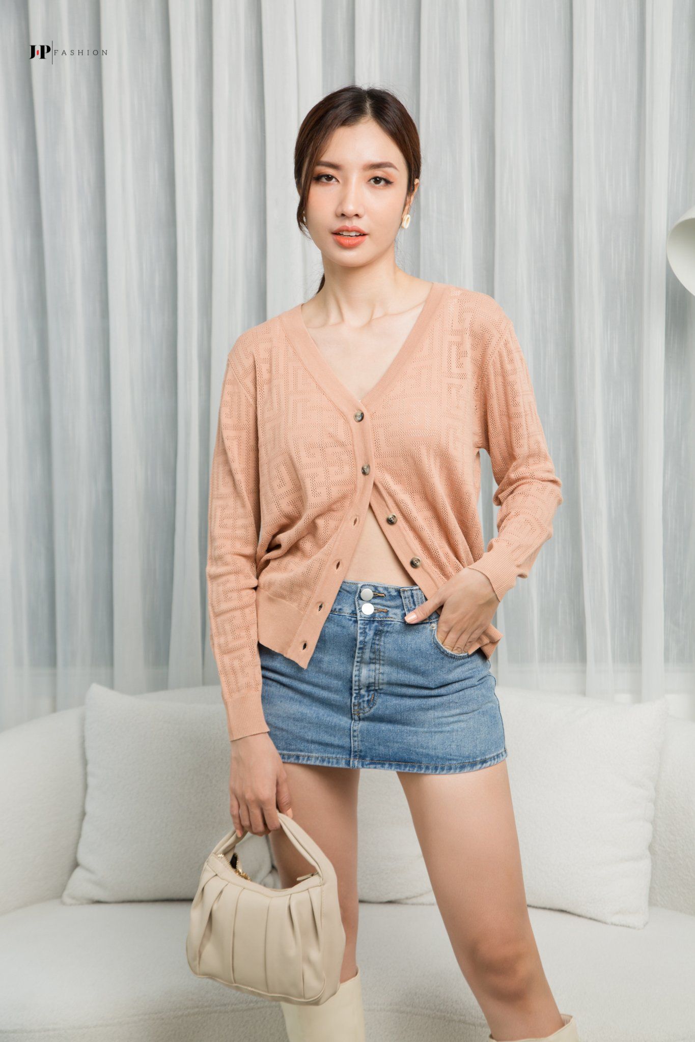 Khoác kiểu dài tay 10707774