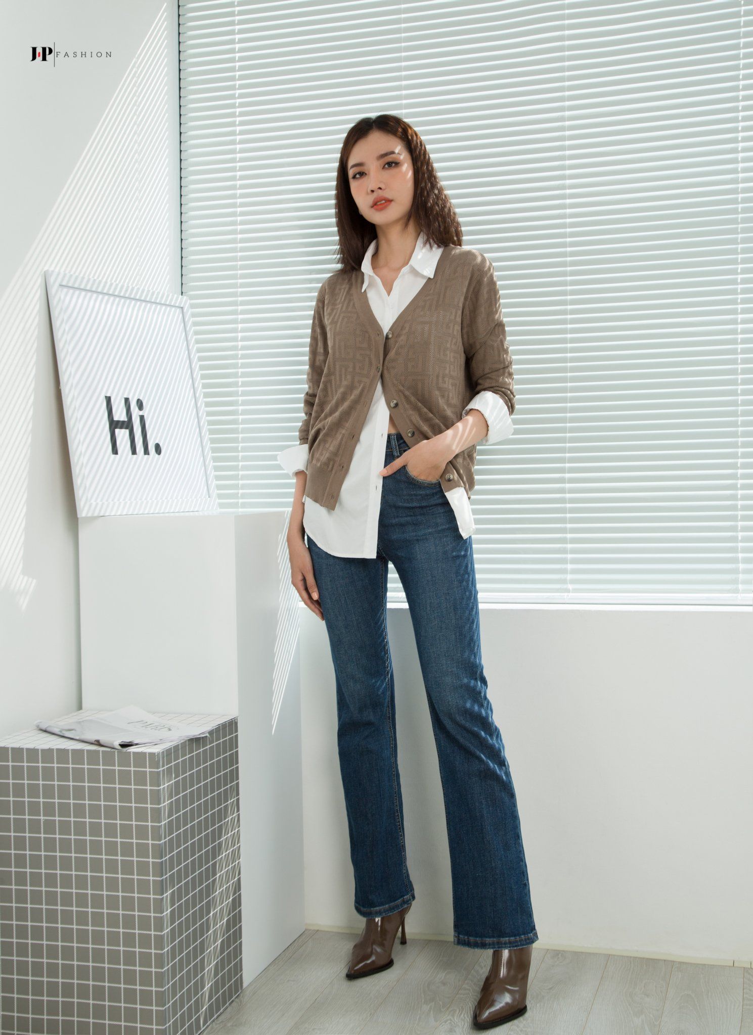 Khoác kiểu dài tay 10707774
