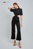 Jumpsuit dài ngắn tay