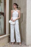 Jumpsuit cổ yếm